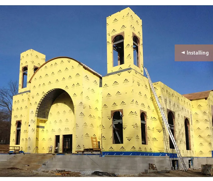 美国科普特东正教教堂外墙砂岩墙面瓷砖