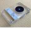 Acrylic magnetic diamond display box Gemstones loose stone show case with price tag holder