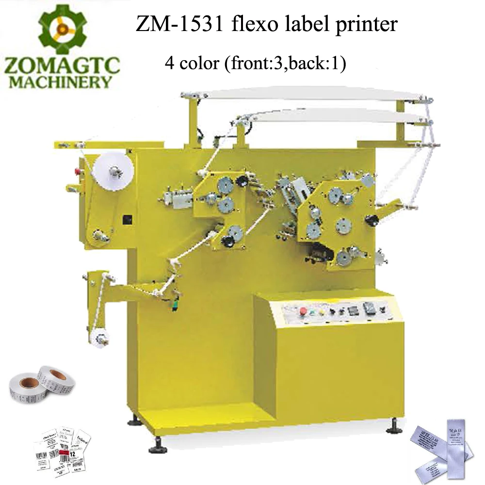 ribbon label printing machine