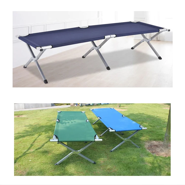 Manufacture Ultralight Folding Cot Aluminum Camping Cot Hiking And