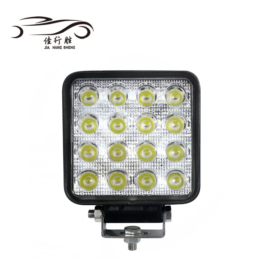 Manufacturer of 48W high lumen LED Work light with 16pcs 3w high intensity LED chips