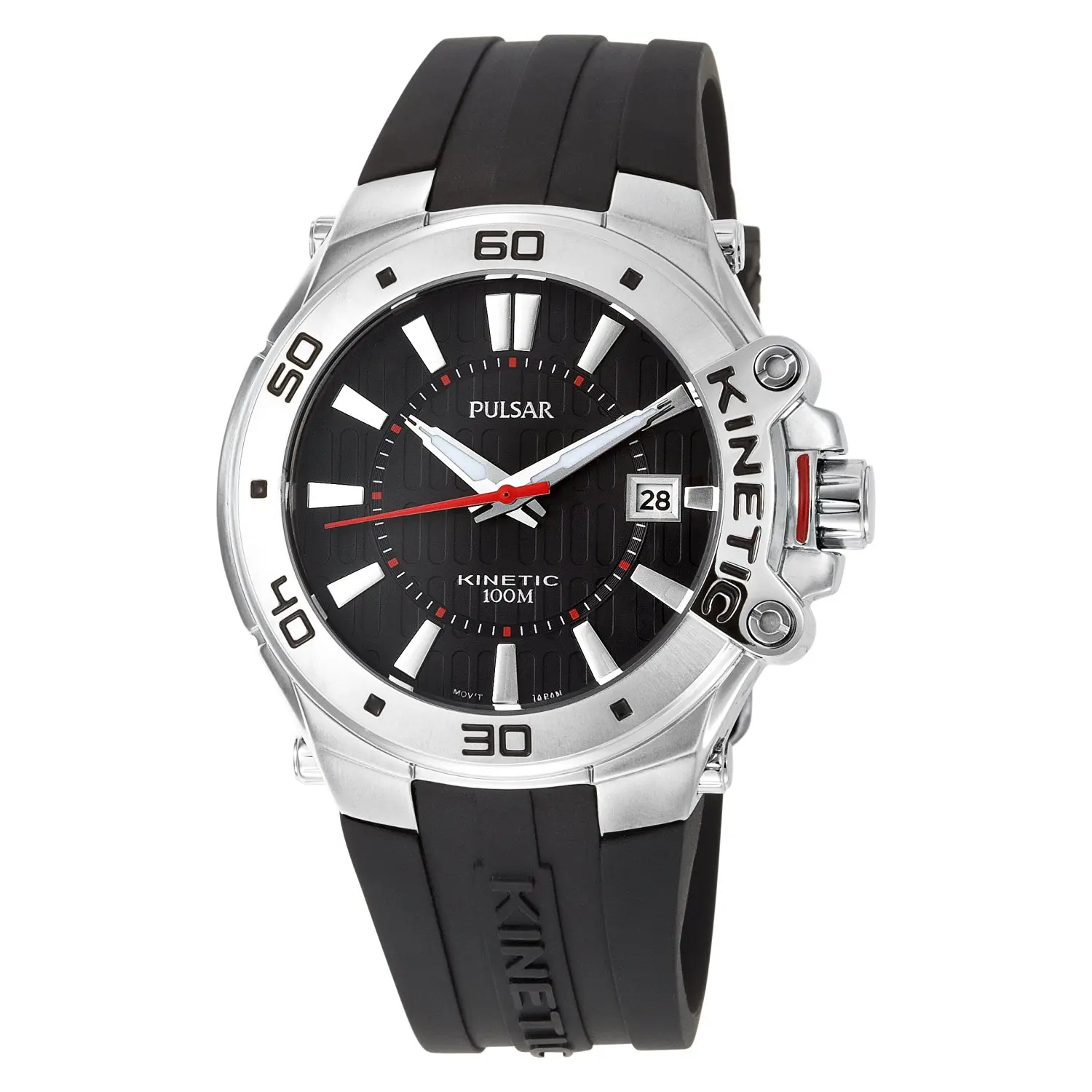 pulsar kinetic mens watch