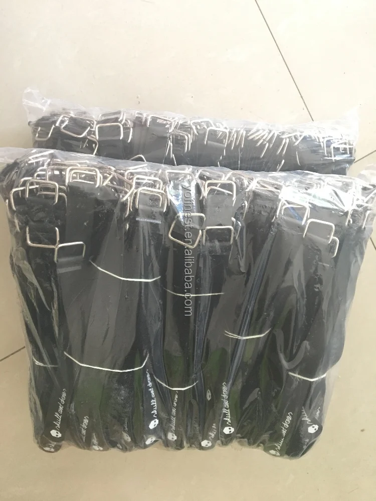 Fpv Racing Drone Anti Slip Hook And Loop Battery Straps With Metal