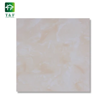 Tiles Gujarat Glossy Plain White Porcelain Floor Tile That Looks Like Carrara Marble