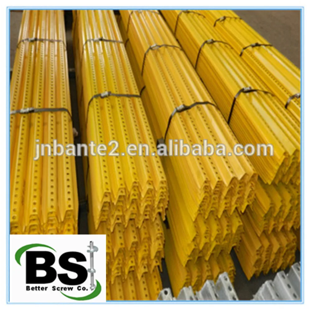 U-Channel Sign Posts feature a powder coated finish on hot-rolled