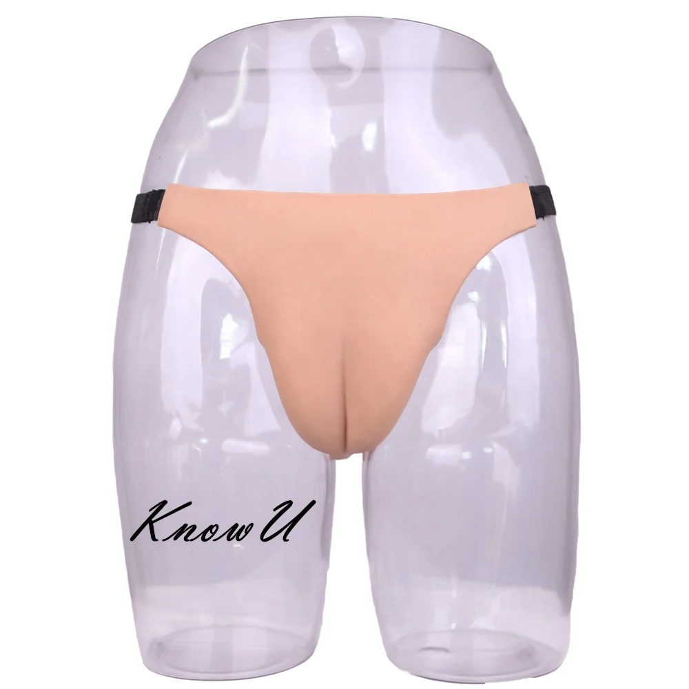 

2019 New High Quality Free shipping Silicone Camel Toe Panty For Men Crossdresser