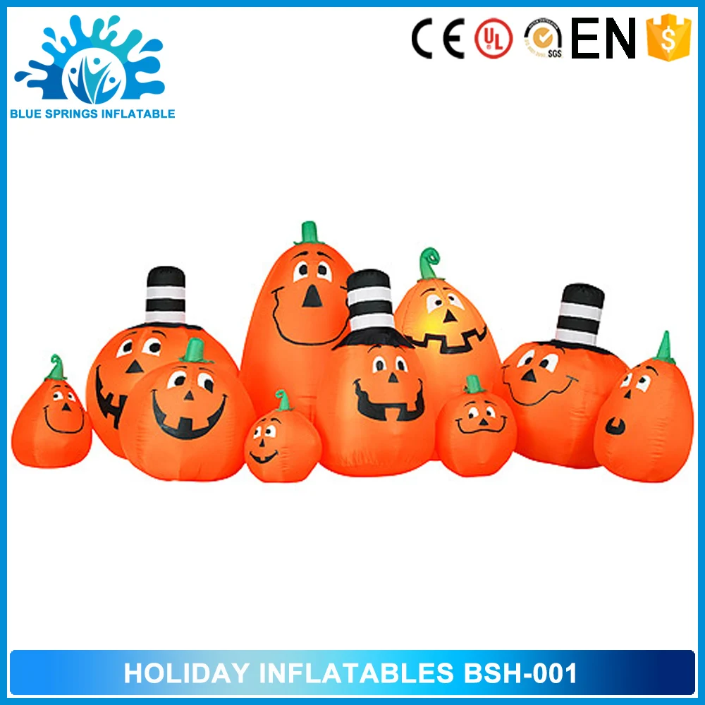 Blue Springs Halloween Cute Inflatable Spider Model for Halloween Decoration.jpg