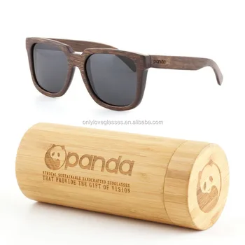 gafas de sol bambu