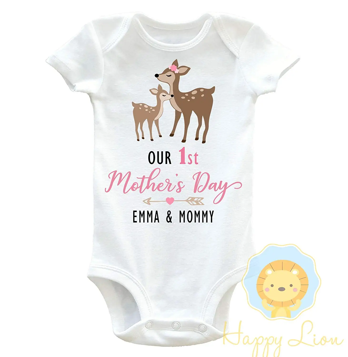 mothers day onesie for baby girl