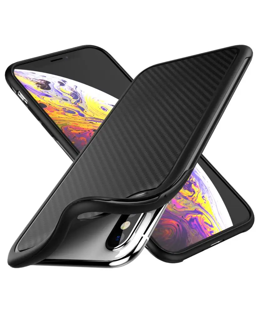 Black Release Slim Ultra Thin Lightweight Soft Flexible Protective 6.5 inch Phone Cover for IPHONE XS MAX