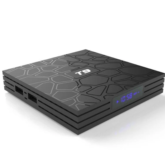 

factory price android tv box manual RK3318 T9 4gb 32gb android quad core tv box 4k