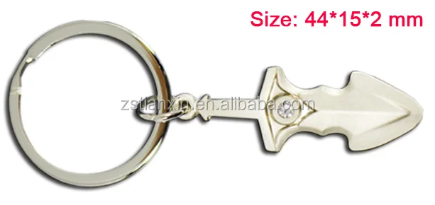 knife keyshape chain