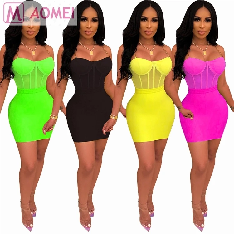 X1024 wholesale women sexy printed mesh bodysuit