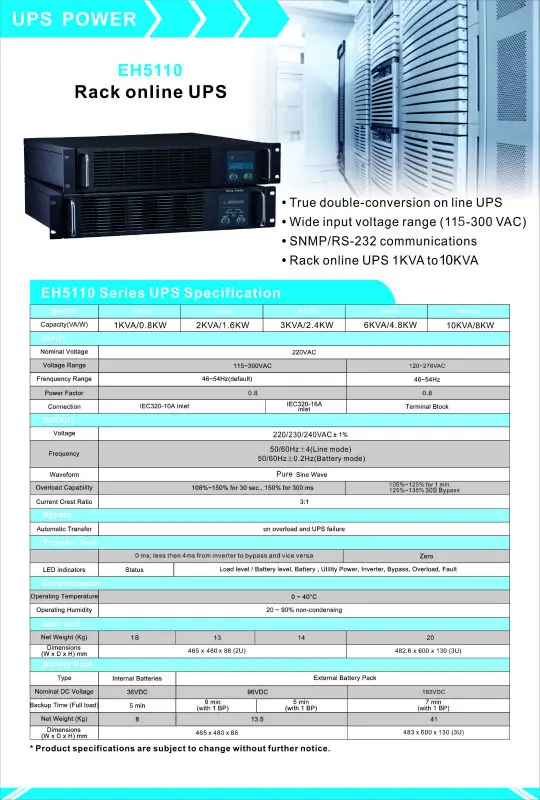 Must Rack Mount Ups 1 Kva To 3 Kva Online With Pfc Rectifier Igbt Inverter Buy Rack Mount Ups