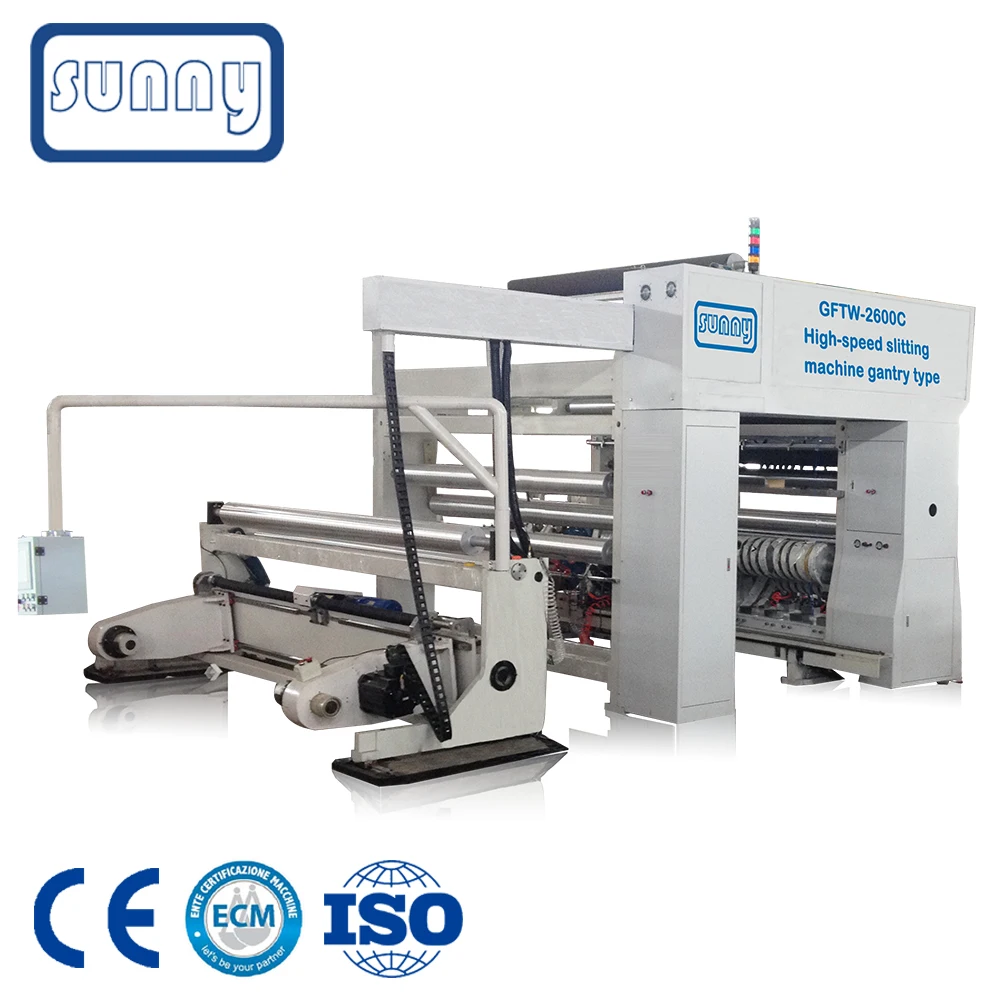
Completely set SERVO MOTOR tape slitting machine CE approved 
