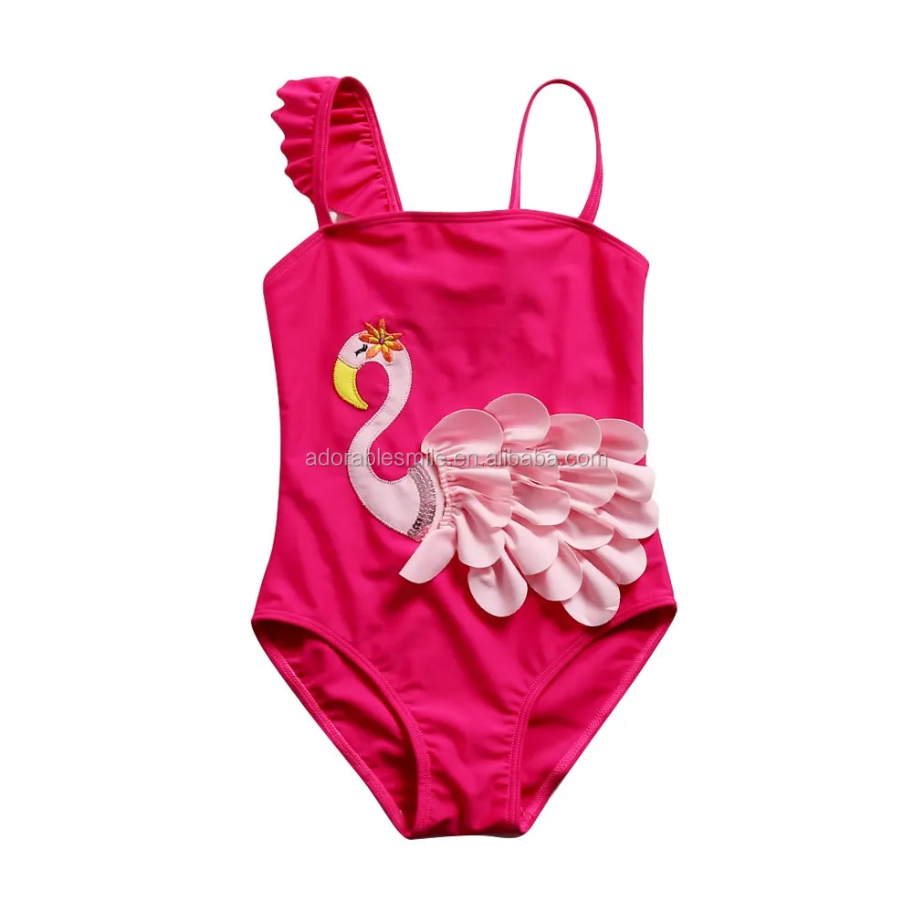 flamingo bathing suit baby