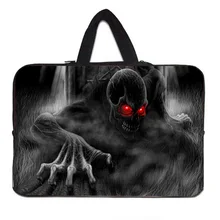 Skull Pattern Zipper 10inch 10.1 10.2 10.3 9.7 inch Netbook PC Tablet Sleeve Cover Pouch Protector For sony xperia z2 tablet Tab