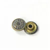 Solid washable durable custom made single cap rivet for clothes