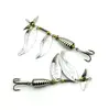 YOUME Fishing Lures Spinner Baits Metal Spoons Artificial Lures Trolling Blade Hard Baits With Treble Hook
