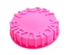 Love Heart Happy Birthday Silicone Fondant Soap 3D Cake Mold Cupcake Jelly Candy Chocolate Decoration Baking Tool Moulds
