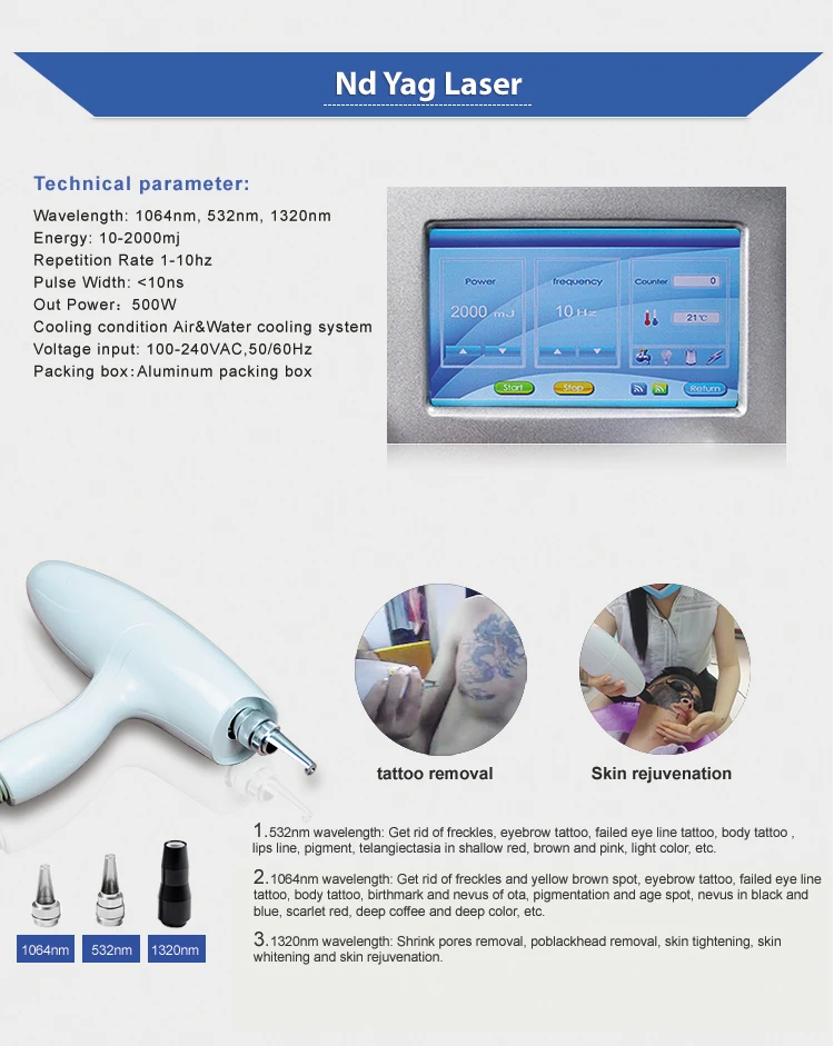long pulse nd yag laser machine price for home use