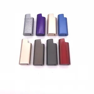 Image of Novelty Metal Custom Blank Lighter Case Sleeve Cover