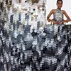 sequin fabric for dressing lady apparel textile china factory