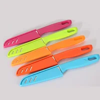 

Factory custom high quality Kitchen Tools Stainless Steel Fruit Paring Knife with Plastic Handle