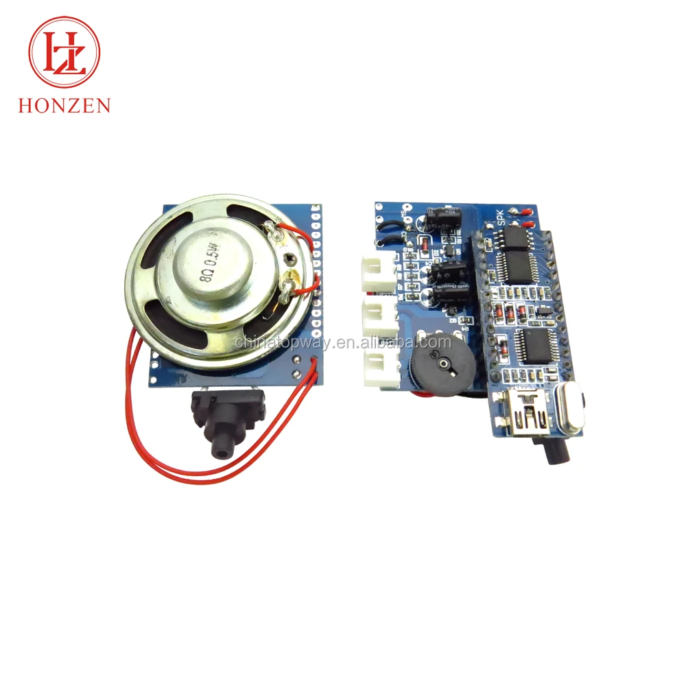 Motion Sensor Programmable Dc Cooling Fan Usb Mp3 Recordable Music Chip