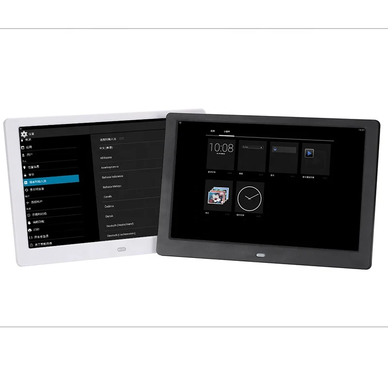

Oem Lcd Media Player 10 Inch Digital Photo Frame Support Video / Music / Picture / Clock / Calendar