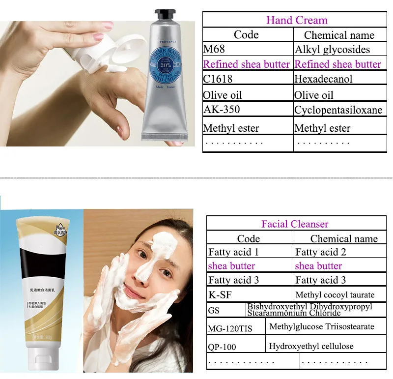 Wholesale Natural Moisturizing Suncreen Cosmetic Raw Material Karite Refined Shea Butter