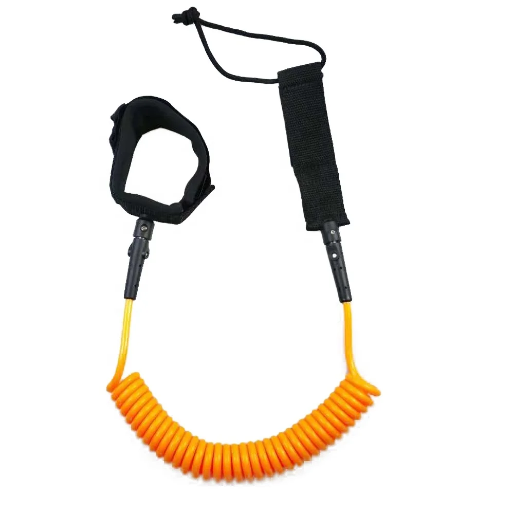 Sup Leash Coil Double Swivel Surf Leash Leash Surfboard Buy Surf