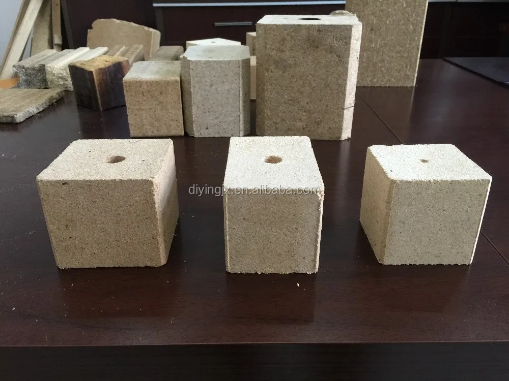 Hot Presses Wood Sawdust Trays Block Machine/pallet Foot Making Machin