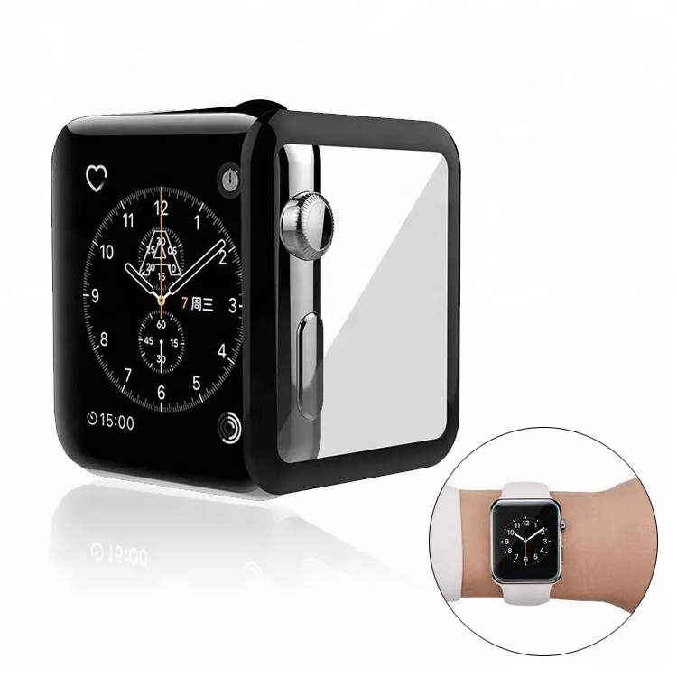 

5d Tempered Glass Screen Protector For Apple Watch, Hd transparent