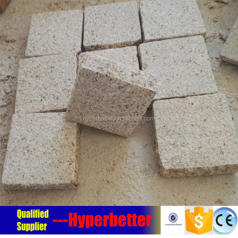 hammered yellow granite paving tiles.jpg