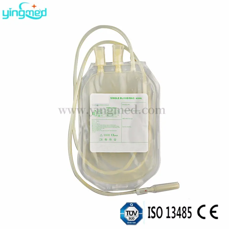 Medical Blood Bag Manufacturers 450ml Single Cpda1 For Sale Buy