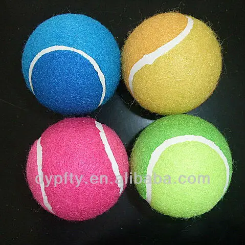 Pelotas de tenis color
