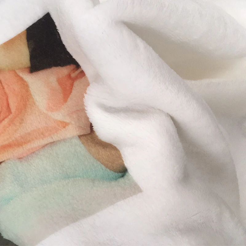 Customized Printing Sublimation Polyester Baby Blanket Buy Customized