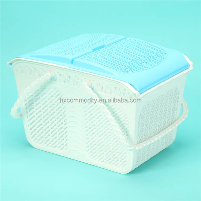 New Born Baby Clothes Storage Laundry Basket With Lid And Handles Buy