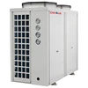 80C high temp air source heat pump with R134A for cold area