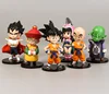 6pcs Pack Dragon Ball Z Super Dragon Stars Toys Goku Action Figures Cake Toppers Set - Toy Collection Gift