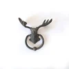 Cast iron antique deer door knocker
