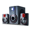 2.1 wooden speaker sound system with vibration subwoofer for home theater