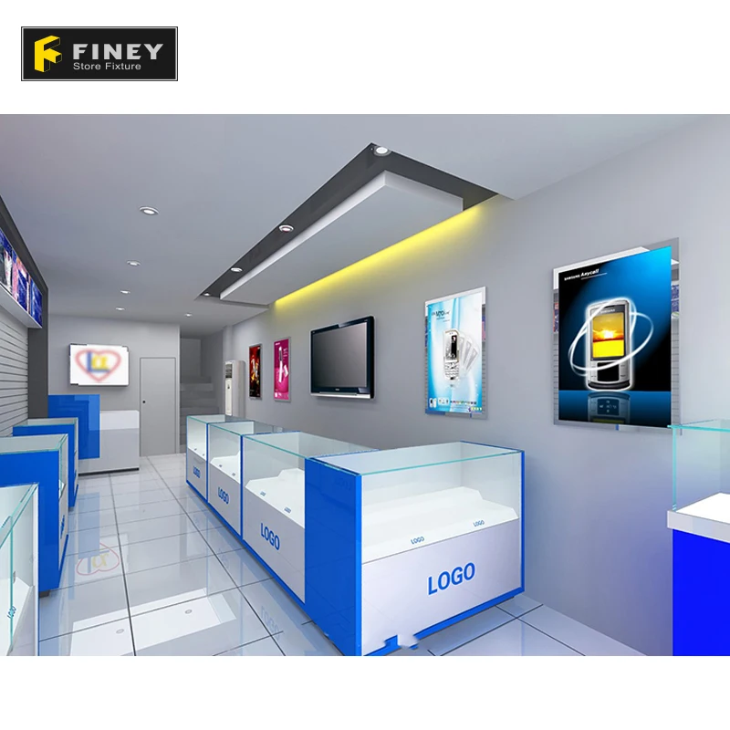 Mobile Phone Shop Interior Design With Display Showcase Counter Buy Phone Shop Interior Design Mobile Phone Store Interior Design Mobile Phone Shop
