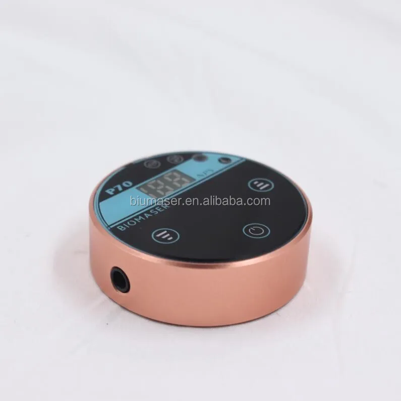 

The High Quality Biomaser Permanent Makeup Machine mini P70 power supply, Black