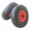 Durable Puncture Proof Solid PU Rubber Garden Cart Wheel