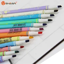 1pcs Highlighter Double Head Diamond Discoloration Magic Fluorescent Pen Markers Gift Stationery