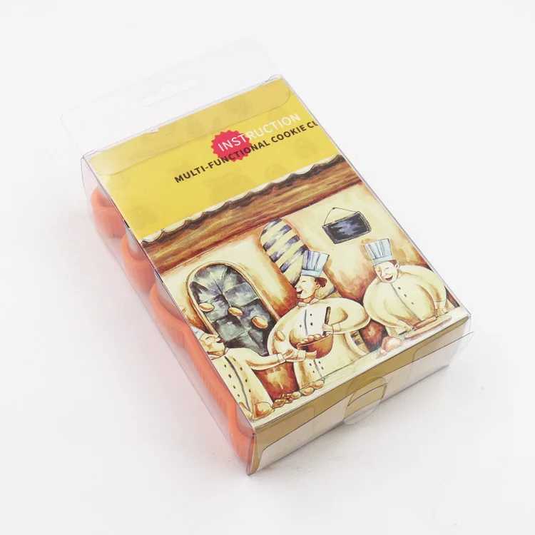 
Dog Bone Cookie Cutter Set - Including Dog Bone, Paw Print, Puppy and Dog House cookie cutters shapes 