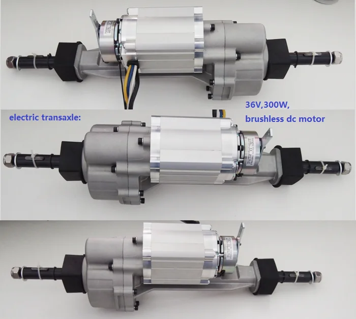 Tricycle Rear Axle Or Small Rear Axle With 24v Electric Brushless Dc