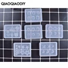 Hot selling multiple styles earrings rings silicone mold for making resin craft jewelry